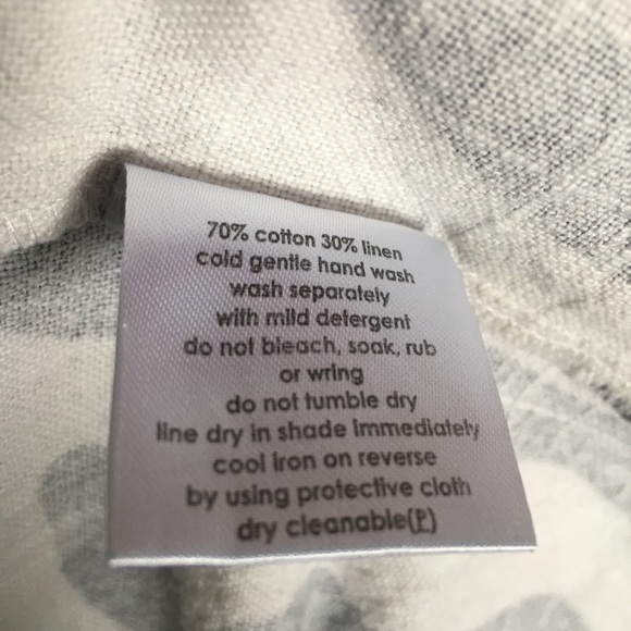 gorman Printed Cotton Linen Bathrobe - Picture 8 of 8